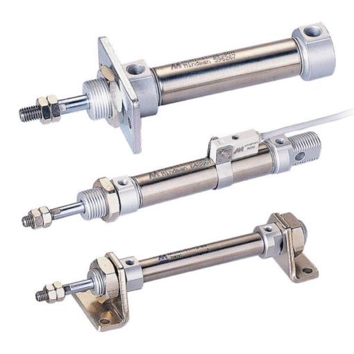 Mindman MCMI Series/ISO/6432/Mini pneumatic cylinders-MCMI-11-40-125-H