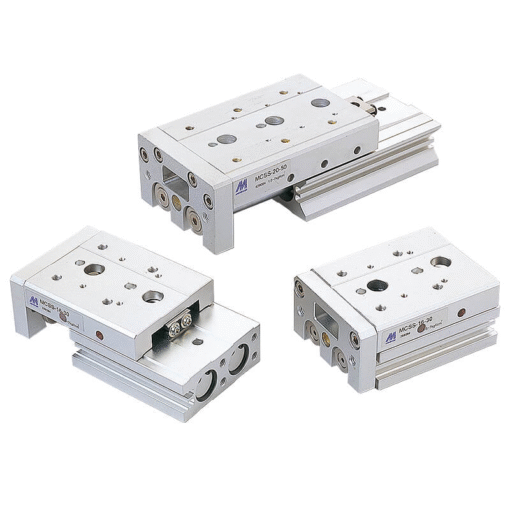 Mindman MCSS Series/Sliding table pneumatic cylinder / Stroke adjuster - MCSS-25L-AT-X11