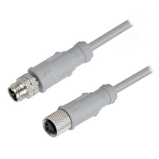Mindman M125R-WB/Series/with connector cablesM12£¨Ä¸Í·£©-M124R-FA-PVC-3M