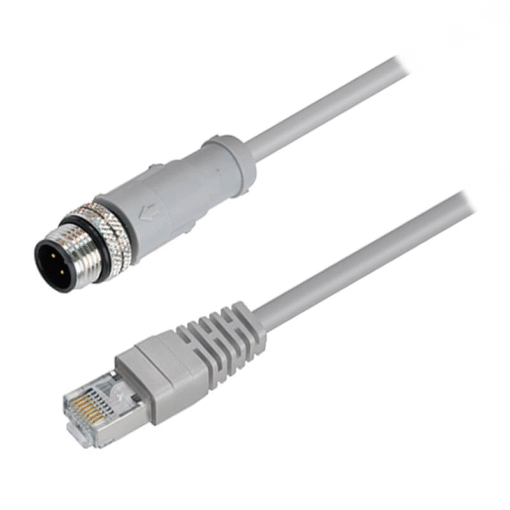 Mindman M124R-*D/Series/communication cables£¨EtherNet/IP£©-M124R-MD-PVC-3M