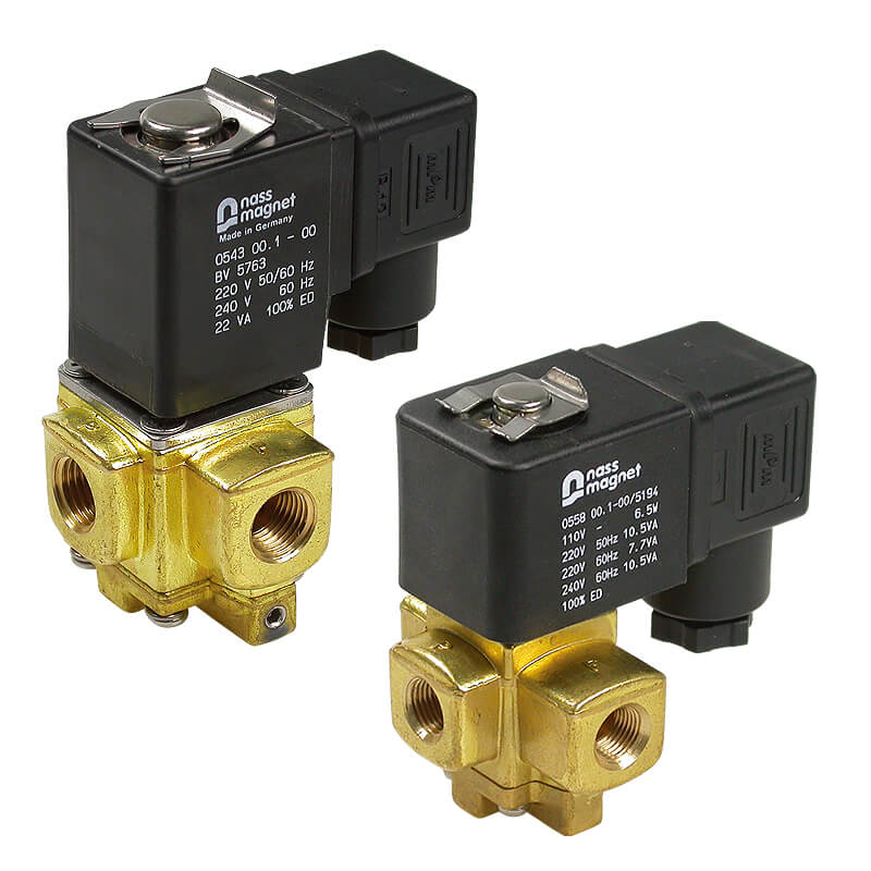 Mindman MUT:Series-3-port 2-position plunger solenoid valve (normally closed-type/normally open-type) -MUT-03-1-2-AC110-NPT