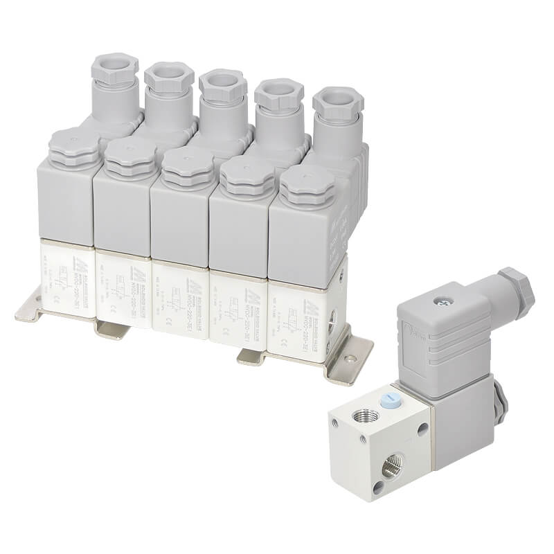 Mindman MVDC-220/series/solenoid valve (directly operated type) -MVDC-220-2E1-AC110-L-NPT