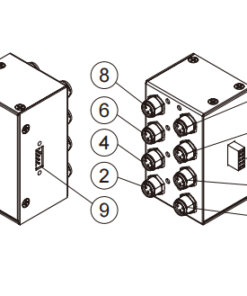 Mindman MVE-156:Series-corresponding field bus components (EtherNet/IP)/DI Digital input unit -MVE-156M-DINA