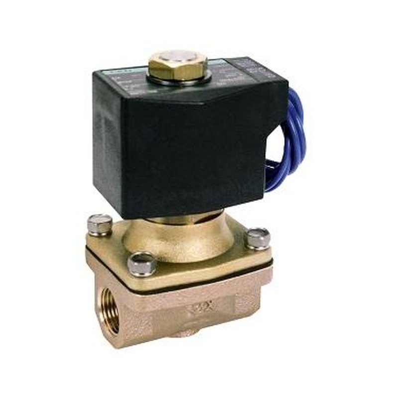 CKD ADK11 Series: Solenoid Valve(For Air/Water Pilot Kickback Type) - ADK11-20A-0-3A-DC24V
