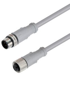 Mindman M125R-WB Series: Cable with Connector(M12 Female B-coded) - M125R-WB-PVC-2M