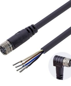 Mindman M88 Series: Cable with Connector - M88-SFW-PVC-0.45M