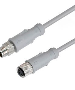 Mindman M83R-F Series: Cable with Connector(M8 Male-M8 Female) - M83R-F-PVC-3M
