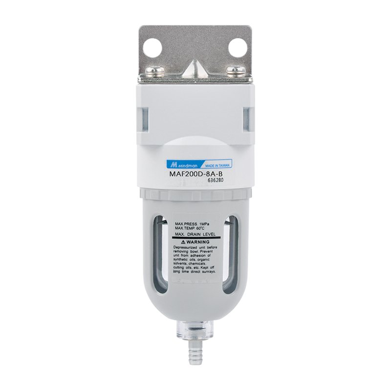 Mindman MAF200 Series: Air Combination Unit(Precision Filter) - MAF200D-6A-B