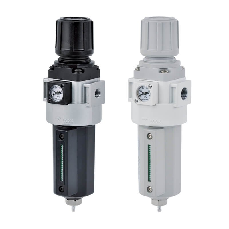 Mindman MAFR401 Series: Air Combination Unit(Filter-Regulator) - MAFR401-10A-1L-NPT