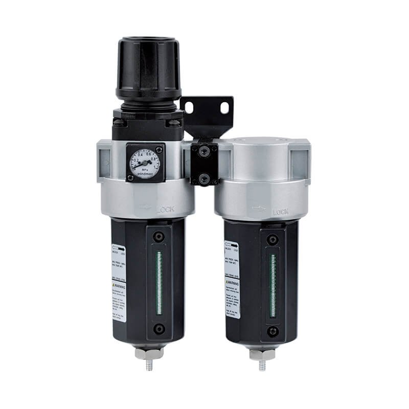 Mindman MAFRF401AD Series: Air Combination Unit(Precision Filter-Regulator) - MAFRF401AD-10A-AD-B-G