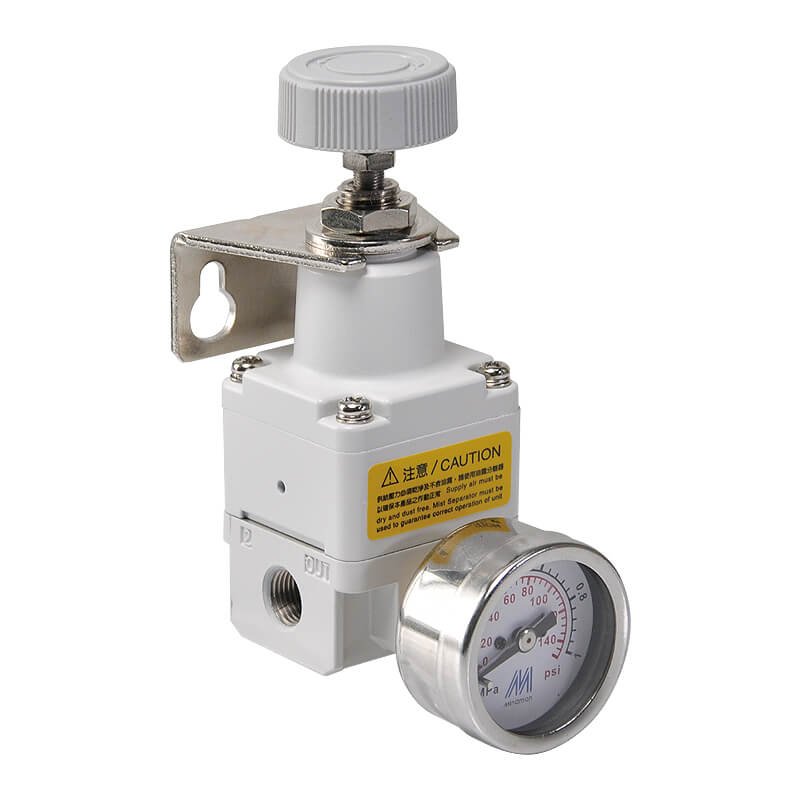Mindman MAIR100 Series: Air Combination Unit(Precision Regulator) - MAIR100-6A-4K-C