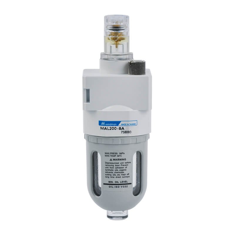 Mindman MAL200 Series: Air Combination Unit(Lubricator) - MAL200-8A-M-B