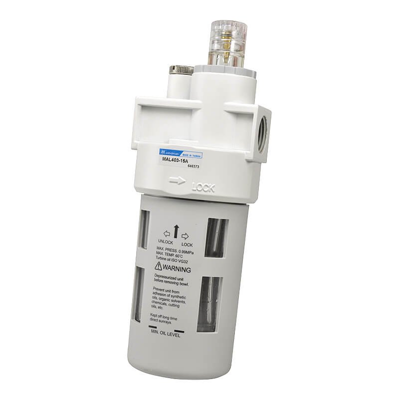 Mindman MAL403 Series: Air Combination Unit(Lubricator) - MAL403-10A-NPT