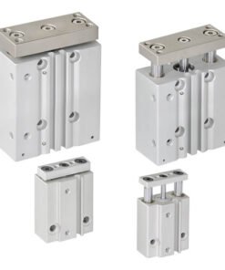 Mindman MCGS Series: Mini Twin-Guide-Rod Pneumatic Cylinder - MCGS-03-12-125