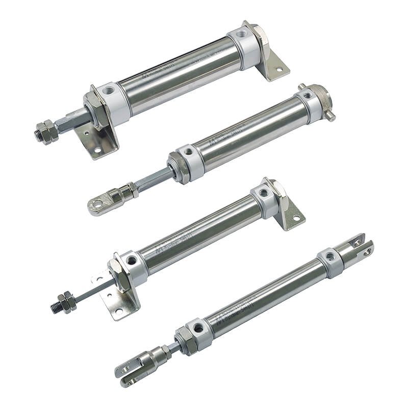 Mindman MCKMB Series: Mini Non-Rotating Pneumatic Cylinder - MCKMB-11-40-250-E