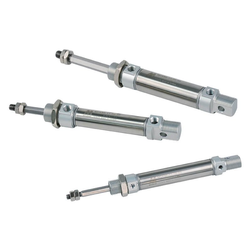 Mindman MCKMI Series: ISO 6432 Mini Non-Rotating Pneumatic Cylinder - MCKMI-11-20-25