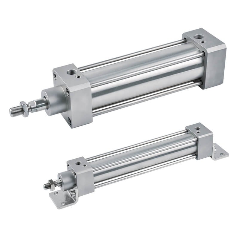 Mindman MCQVS Series: ISO15552 Standard Pneumatic Cylinder(Tie-Rod Type/Stainless Steel) - MCQVS-21-100-125M