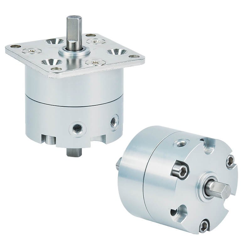 Mindman MCRC Series: Vane-Type Rotary Pneumatic Cylinder(Single-Axis) - MCRC-20S-180-F