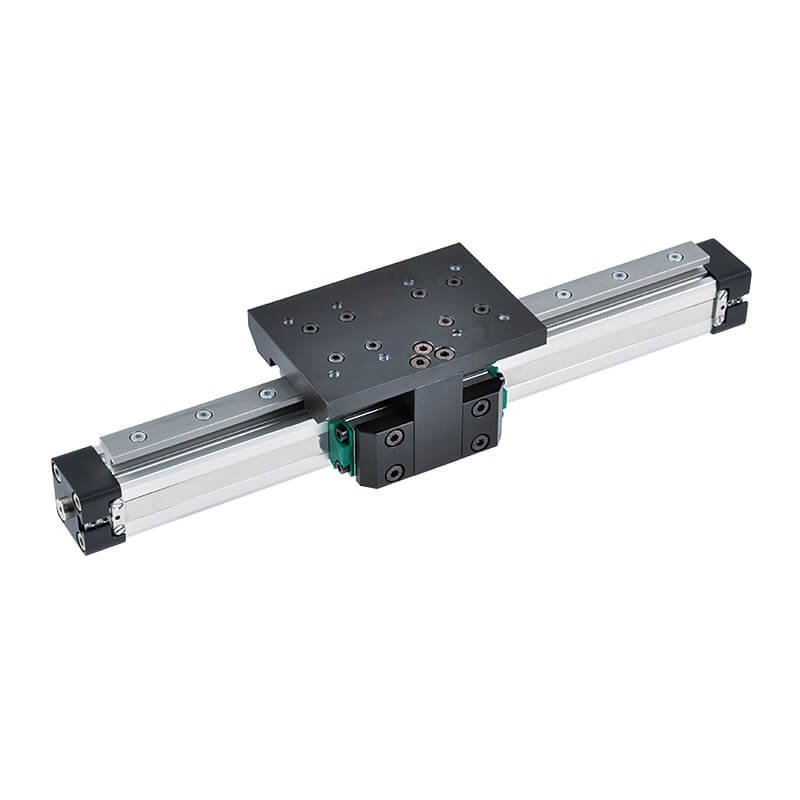 Mindman MCRPLK2 Series: Rodless Cylinder With Rail Set - MCRPLK2-D-40-0100~3600-HS-NPT