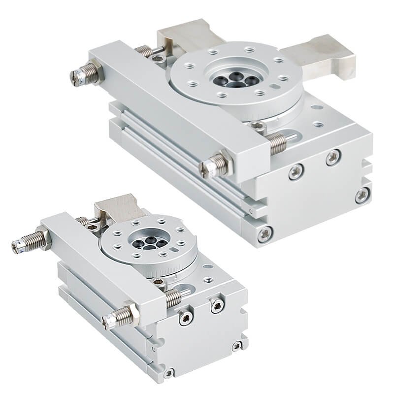 Mindman MCRQ-S Series: Rotary Pneumatic Cylinder - MCRQ-S-25-1