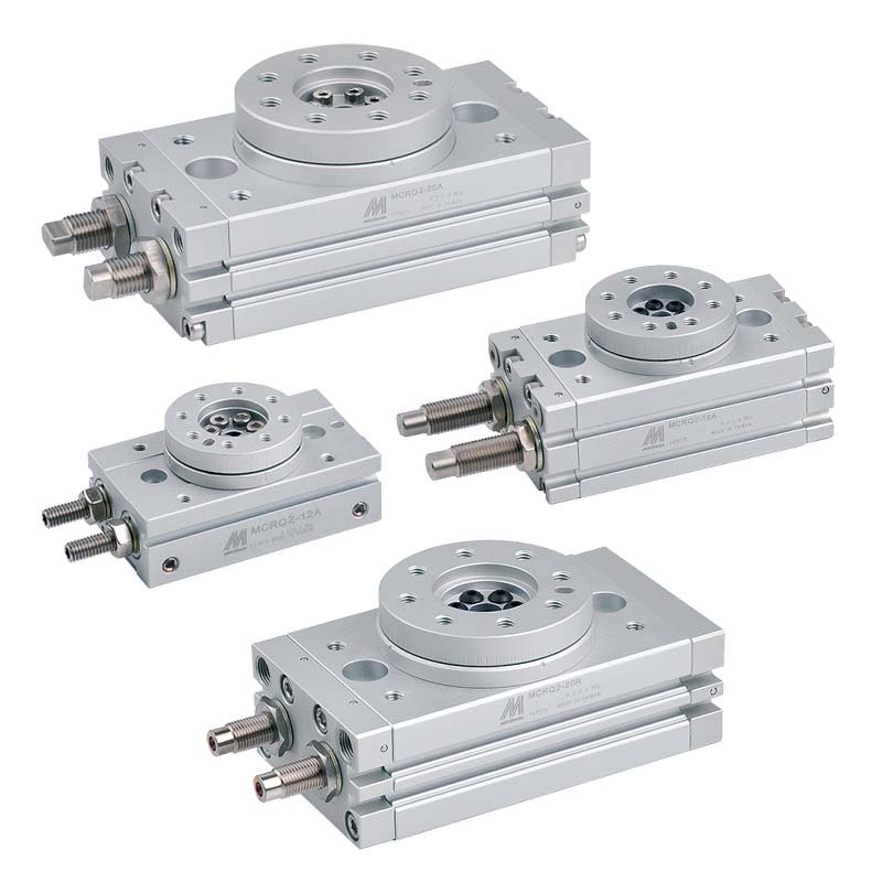 Mindman MCRQ2 Series: Rotary Pneumatic Cylinder - MCRQ2-40A