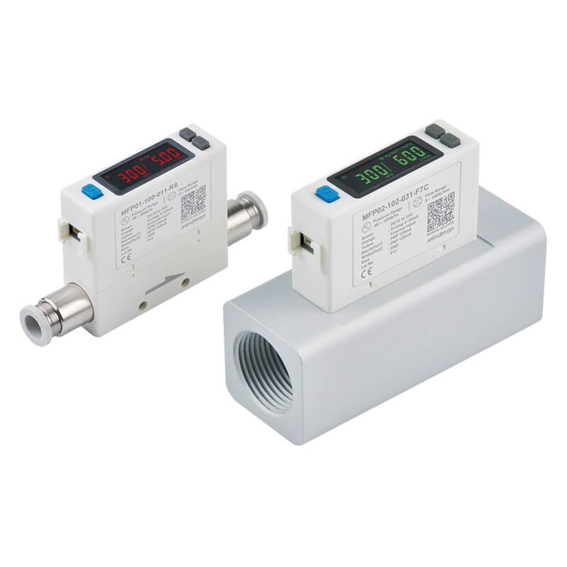 Mindman MFP01/02 Series: Digital Flow & Pressure Sensor - MFP01-005-02-F1C