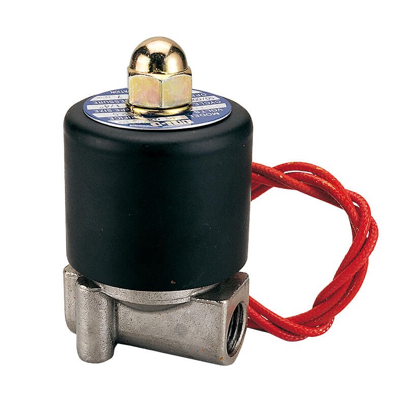 Mindman MSUS Series: 2-Port 2-Position Pilot Piston Solenoid Valve - MSUS-20-W-DC24