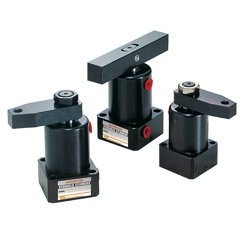 Mindman MTH Series: Hydraulic Swing-Clamp Cylinder - MTHD-25-CW-90
