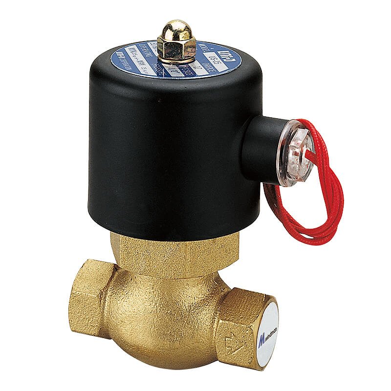 Mindman MUAW Series: 2-Port 2-Position Pilot Piston Solenoid Valve(N.C. Type) - MUAW-50-DC24-NPT