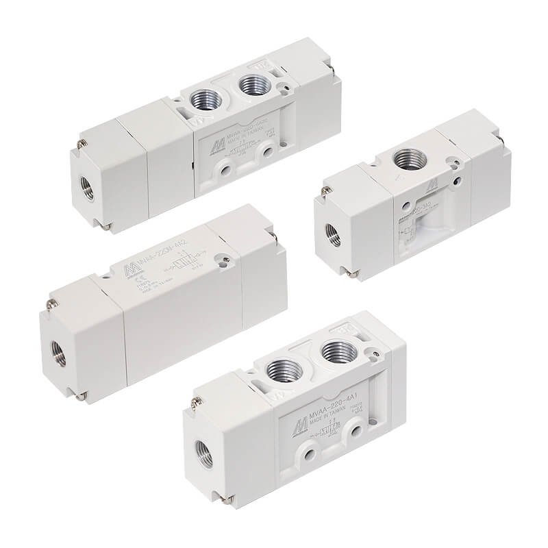 Mindman MVAA-220 Series: Air-Operated Valve - MVAA-220-4A2P-NPT