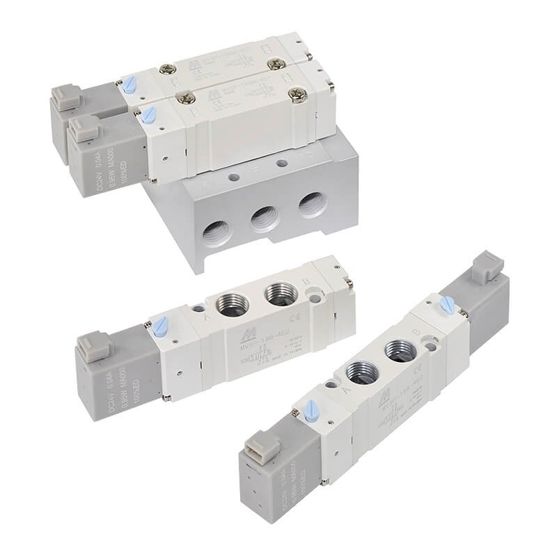 Mindman MVSP-188 Series: Solenoid Valve - MVSP-188-4E2-DC24-H