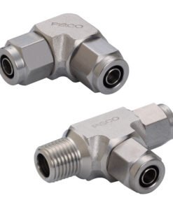 Mindman SUS316 Stainless Steel Fitting Series: SUS316 Stainless Steel Push-In Tube Fitting - NSV1210
