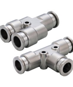 Mindman SUS316 Stainless Steel Fitting Series: Stainless Steel Fitting - SSB10-02
