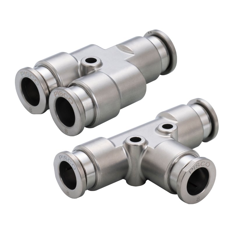 Mindman SUS316 Stainless Steel Fitting Series: Stainless Steel Fitting - SSE6