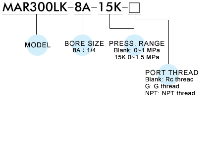 MAR300LK Order Example